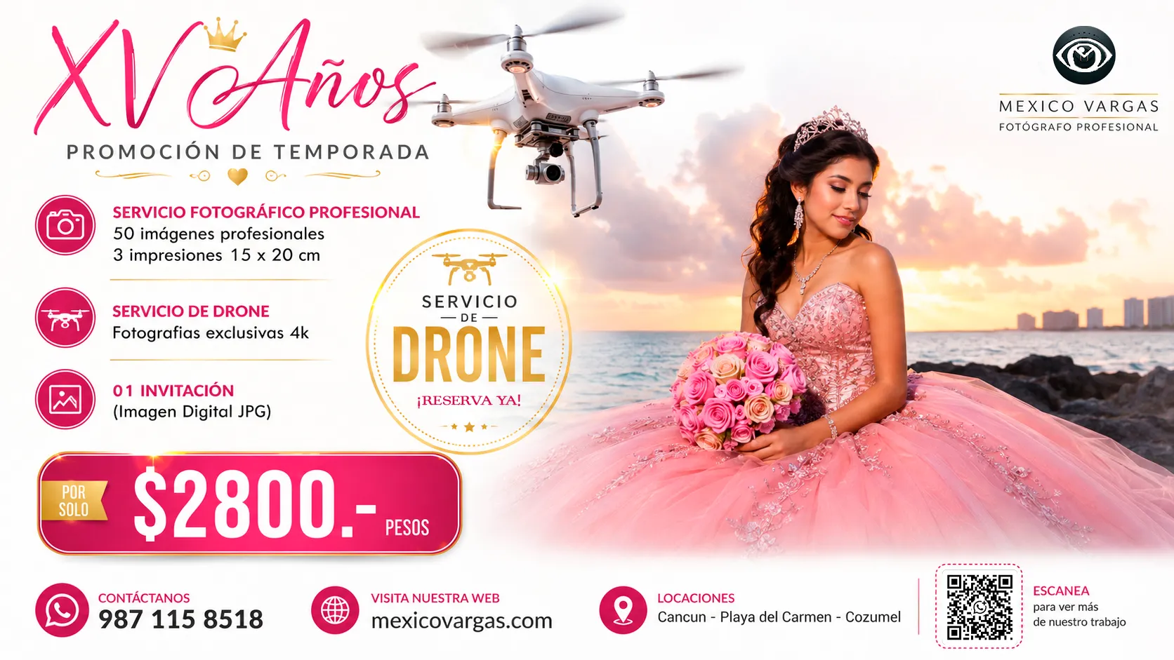 Promo foto xv